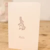Cottontails handmade card - Hello