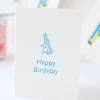 Cottontails Happy Birthday - Blue