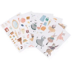 Moulin Roty Dance School Colouring & Sticker Book
