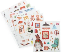 Moulin Roty Minouchkas Colouring & Sticker Book