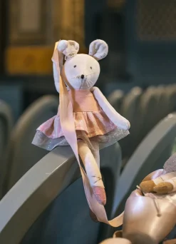 Moulin Roty Soft Pink Velvet Mouse