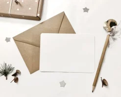 Postcard & Envelope - Bunny Teatime