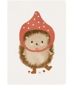 Postcard & Envelope - Pixie Hedgehog