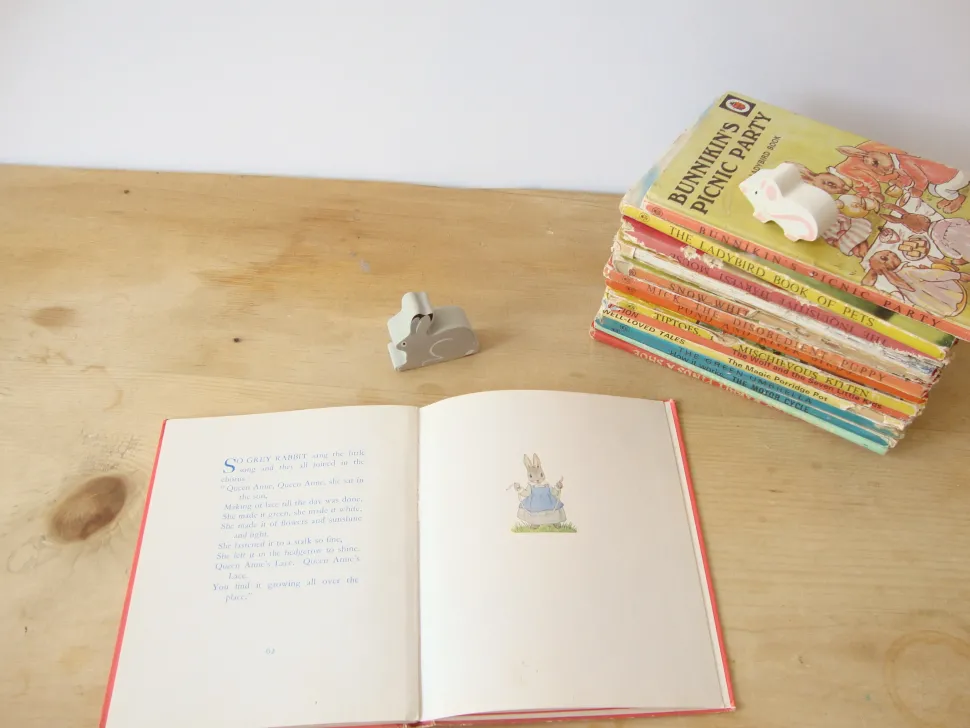 VINTAGE book - Little Grey Rabbit Makes Lace (1962)