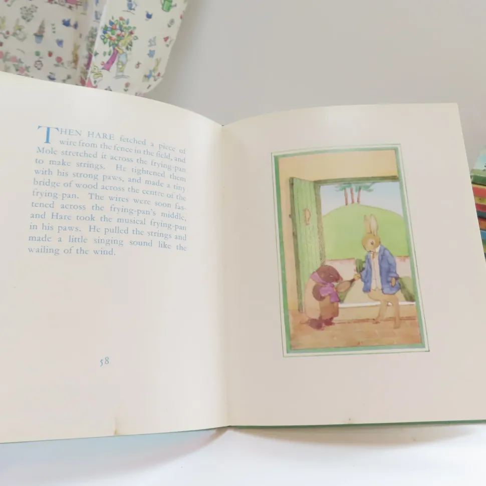 VINTAGE book - Little Grey Rabbit's Pancake Day with DJ (1967 - first edition)
