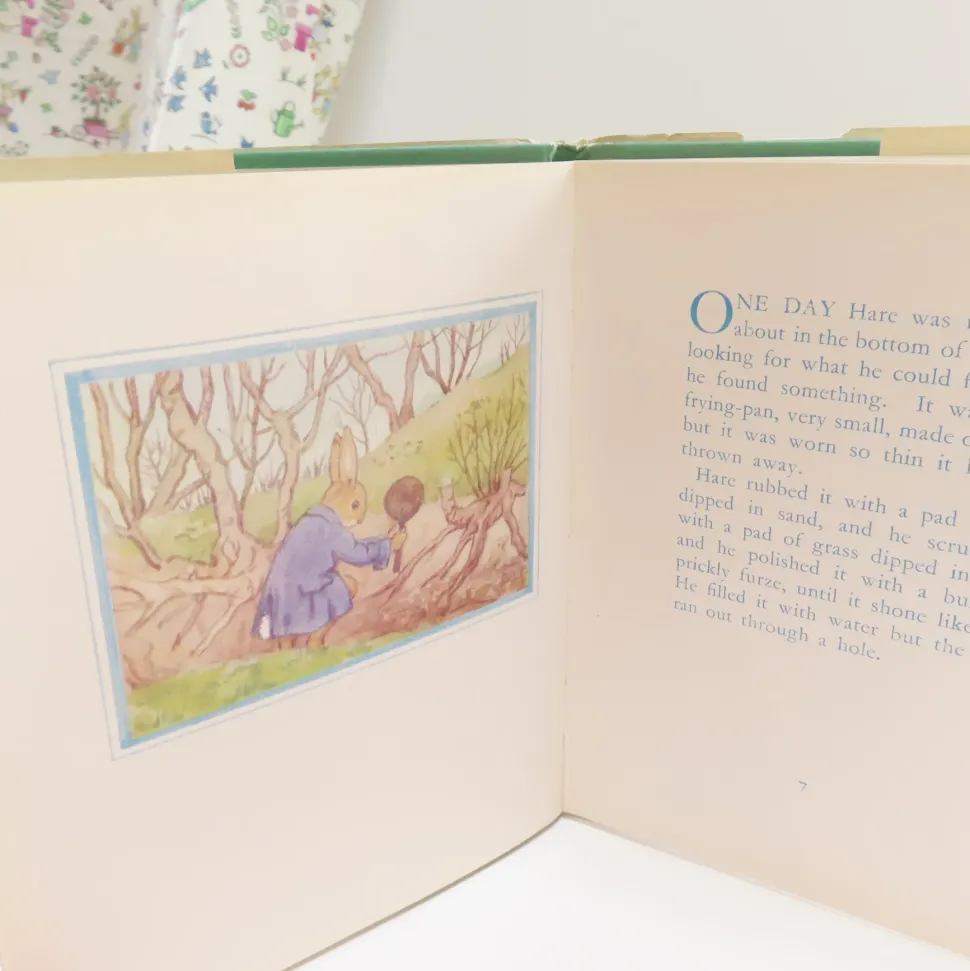 VINTAGE book - Little Grey Rabbit's Pancake Day with DJ (1967 - first edition)