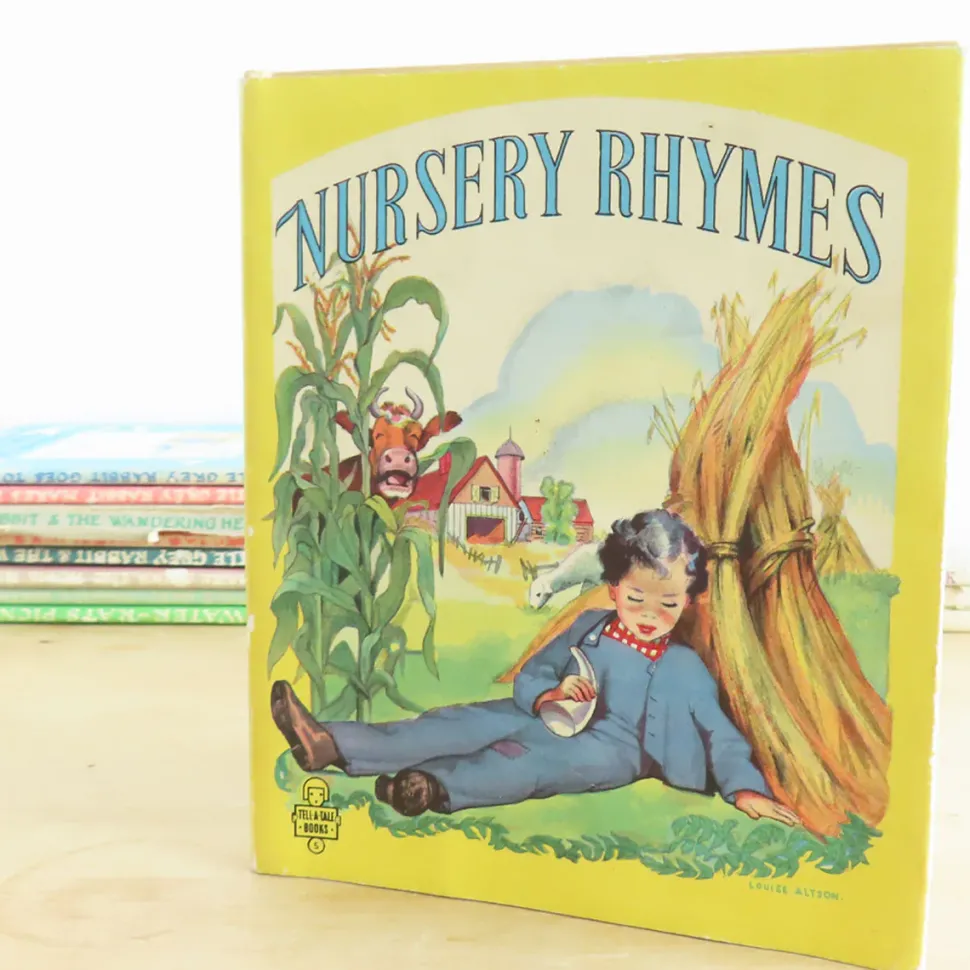 VINTAGE children's book - Nursery Rhymes (1945)