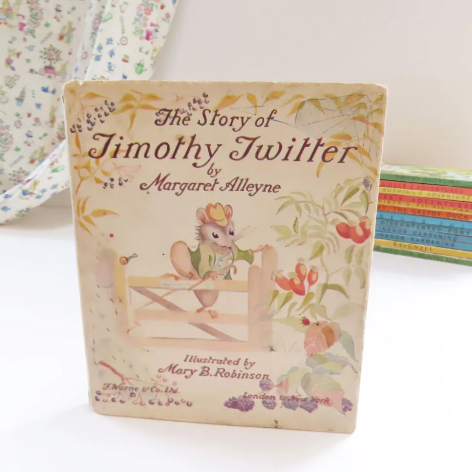 VINTAGE children's book - The Story of Timothy Twitter (first edition, 1946)
