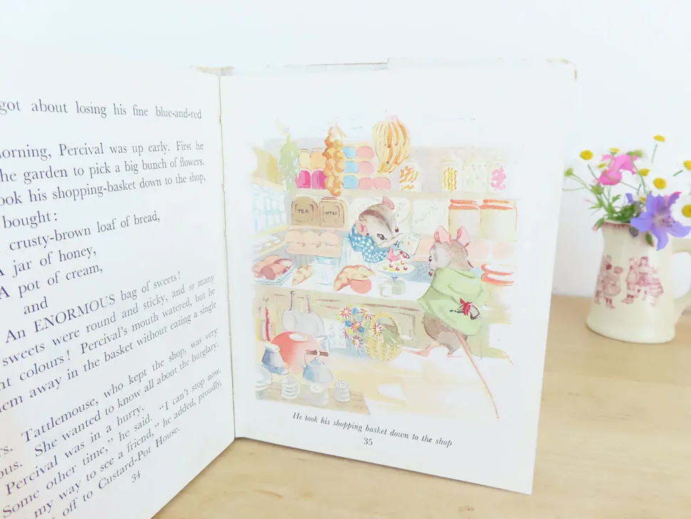 VINTAGE children's book - The Story of Mr Prettimouse (late 1940s?)