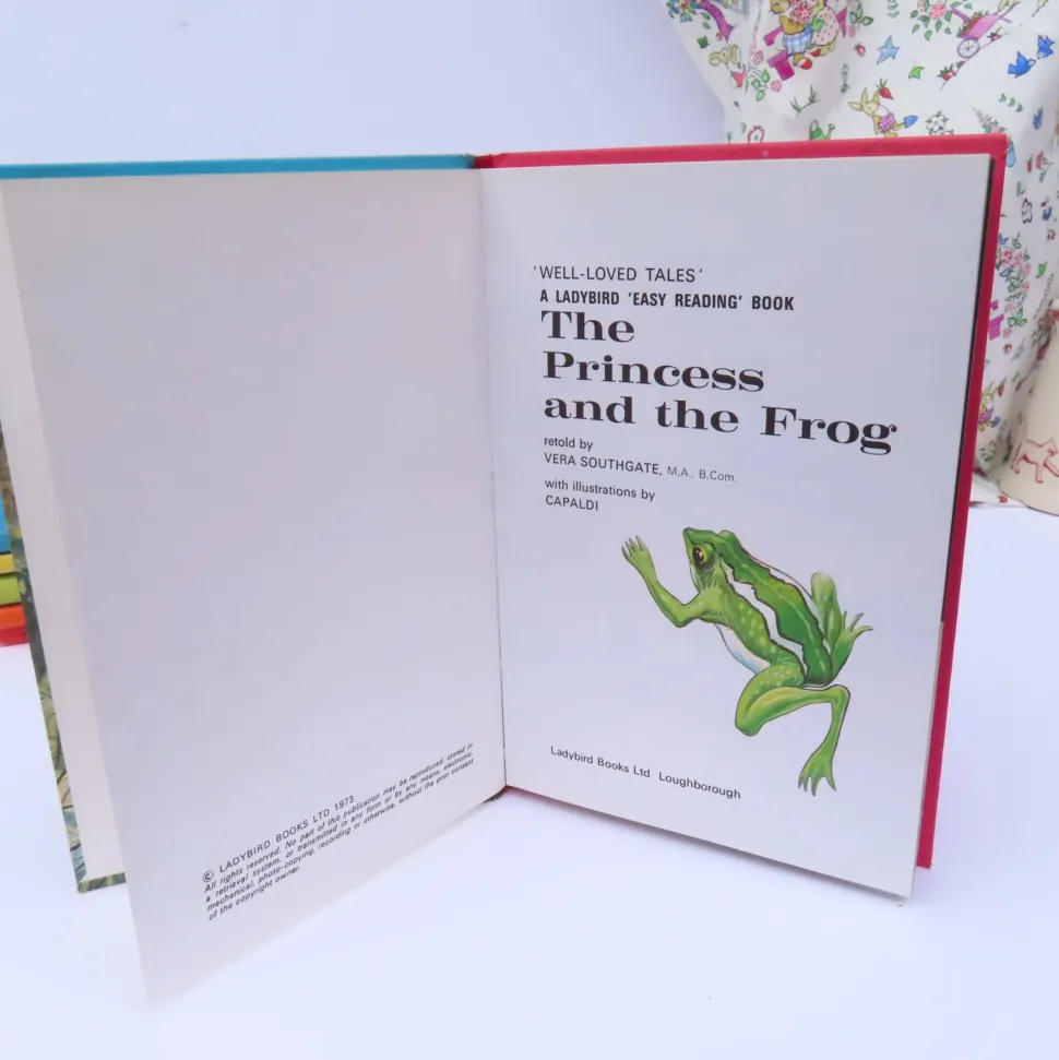 VINTAGE Ladybird book - The Princess and the Frog (late 1970s)