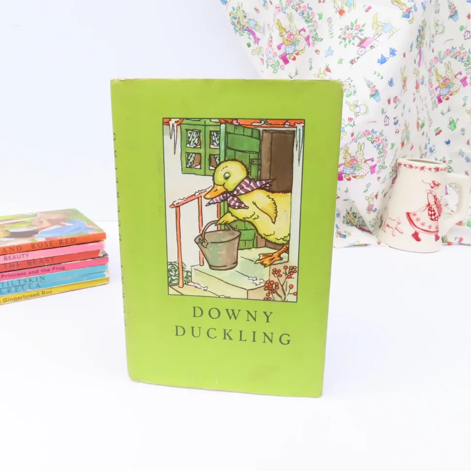 VINTAGE Ladybird book - Downy Duckling with DJ (mid 1950s)