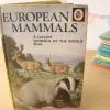 VINTAGE Ladybird book - European Mammals (early 1970s)