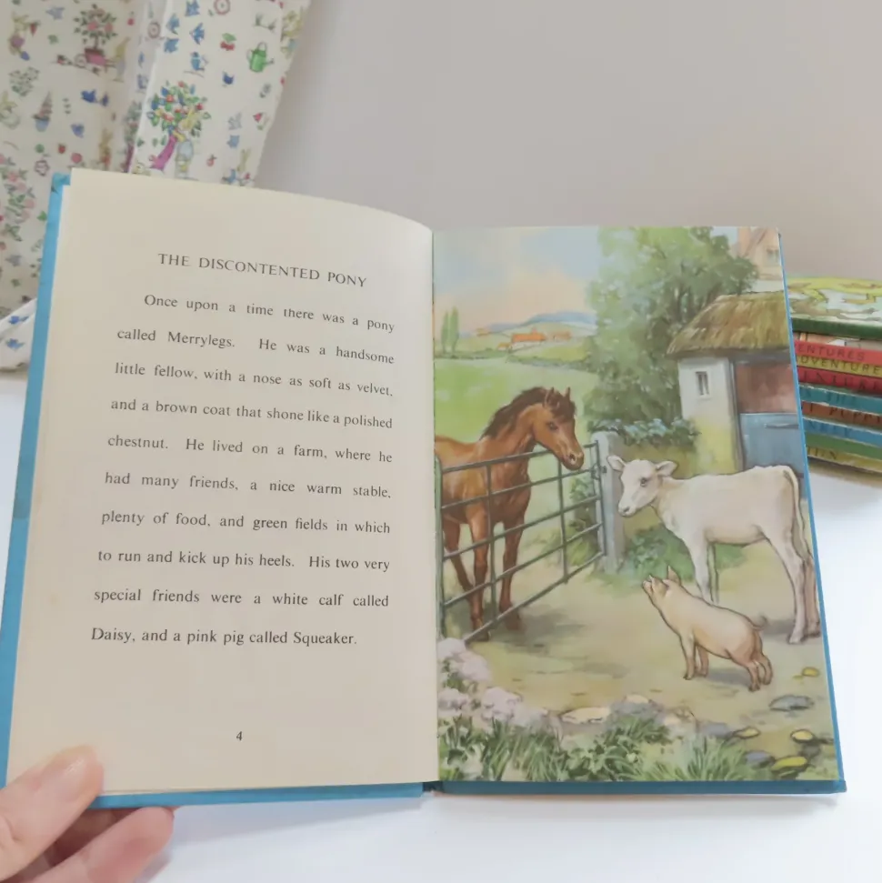 VINTAGE Ladybird book - The Discontented Pony (late 1970s)